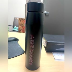 Pure barre aluminum water bottle